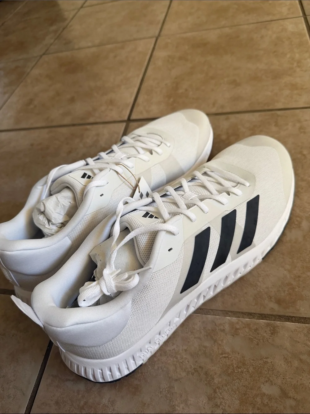Adidas Men's White Everyset Trainer Size 16